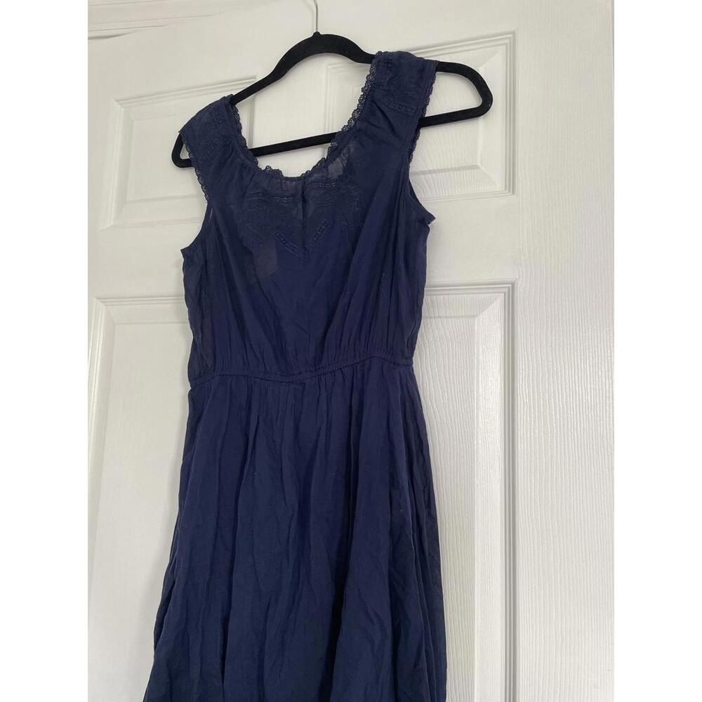 Free People - Navy Country Charm Maxi Bodysuit - Size M - Picture 6 of 9